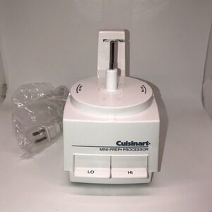 Cuisinart Mini Prep Processor Base ONLY DLC-1TX 2-Speeds White NEW NO Box